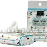 Earth Therapeutics Clean and Cool Foot Wipes