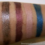 MAC Posh Paradise Swatches