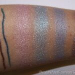MAC Glitter and Ice Swatches