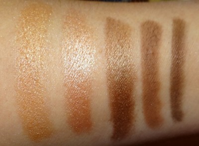 Lorac Unzipped Swatches