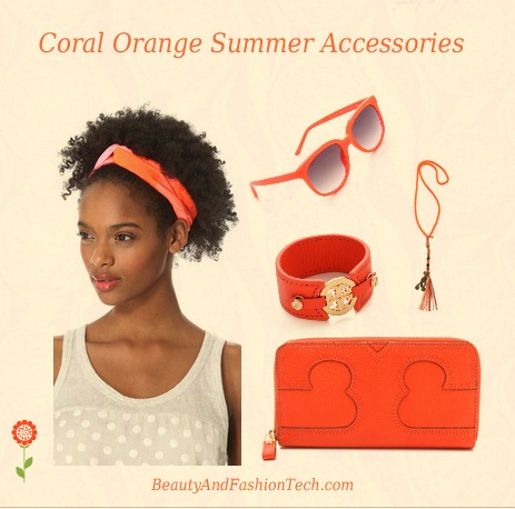 Coral Summer Accessories