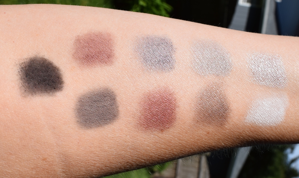 Serenity + Scott Smoky Palette Swatches