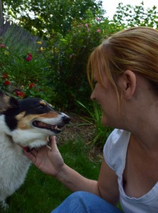 me and corgi ty