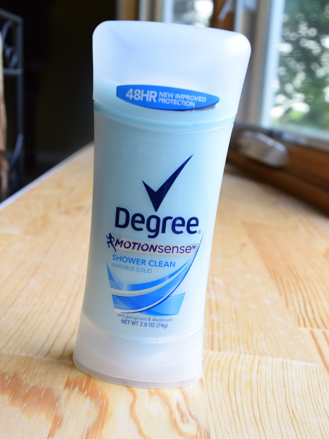degree motion sense deoderant