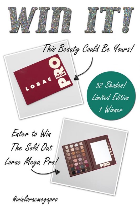 Lorac Mega Pro Giveaway