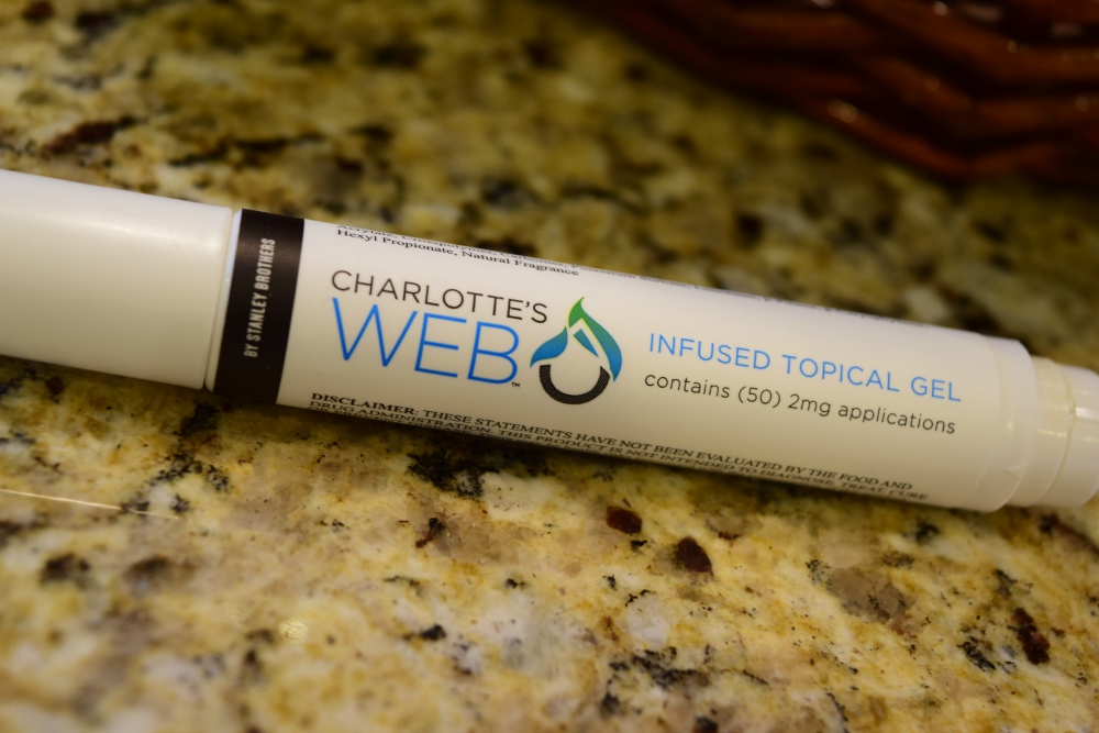 CW Botanicals Gell infused hemp oil pen