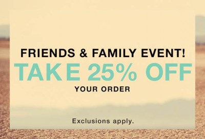 shopbop family and friends sale