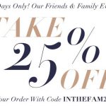 Shopbop Friends and Family Sale is Here!