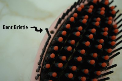 apalus bent bristle on brush