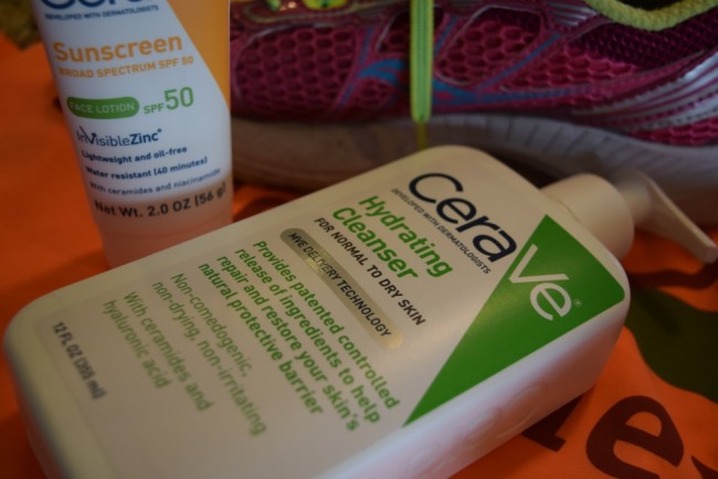 cereve hydrating cleanser and sunscreen