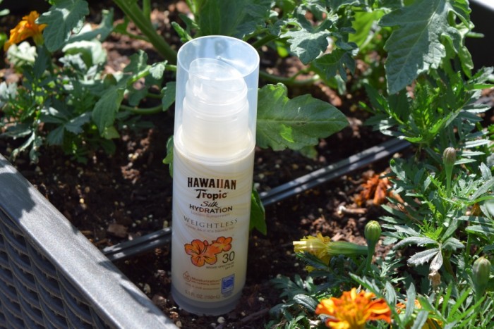gardening and sunscreen