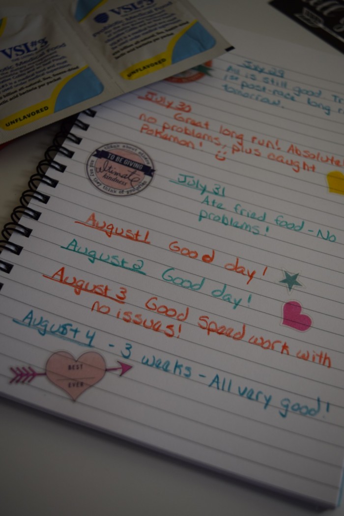 last week journal