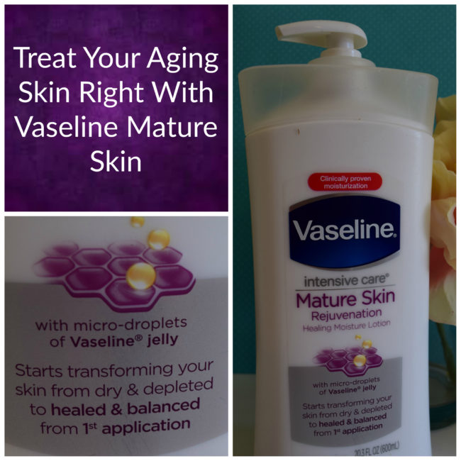vaseline mature skin review
